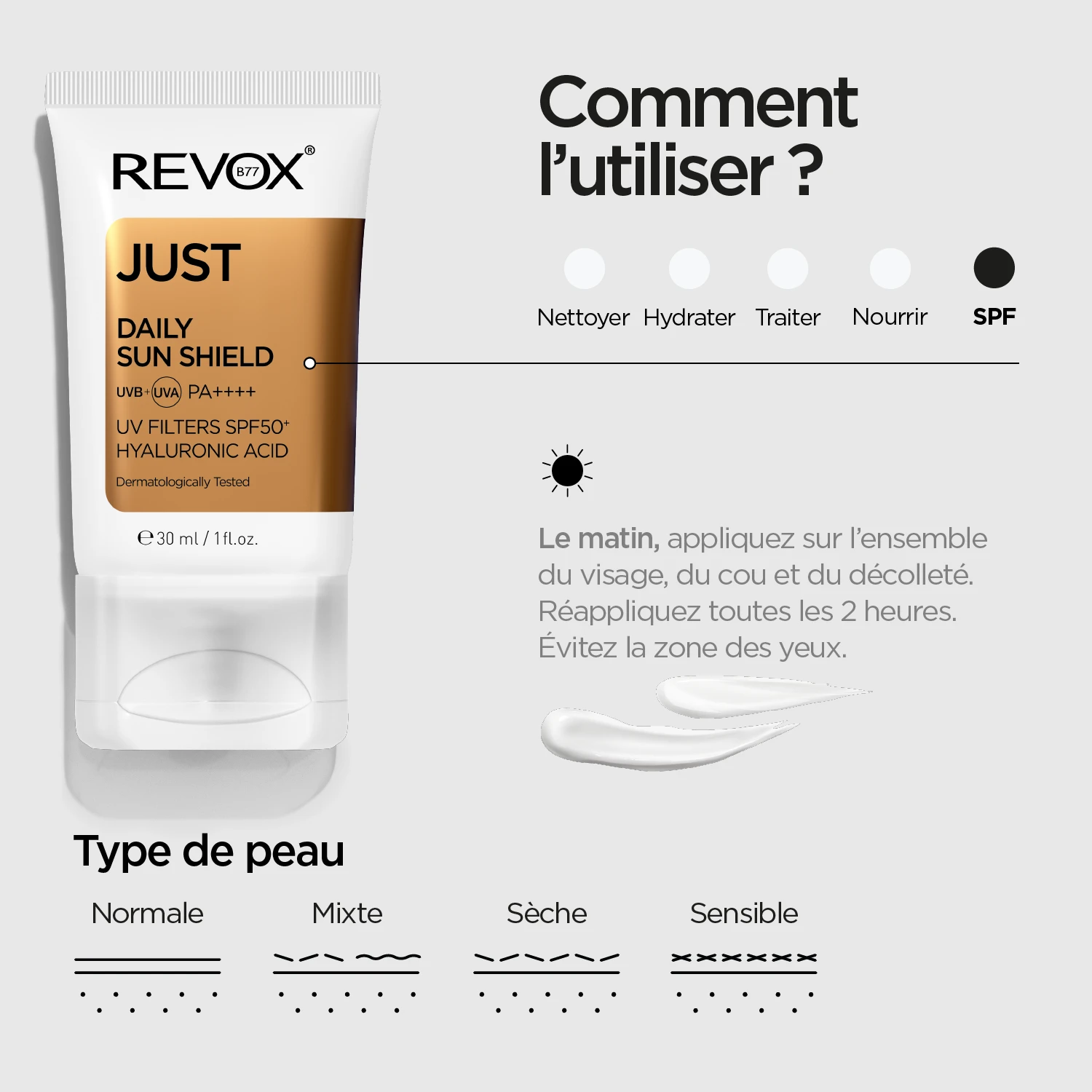 JUST Ecran Solaire Quotidien SPF 50+ – Image 6