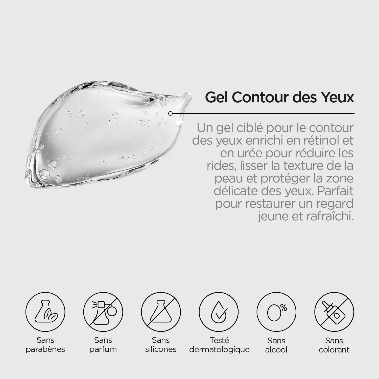 RETINOL Gel Yeux Concentré Anti-Rides – Image 5