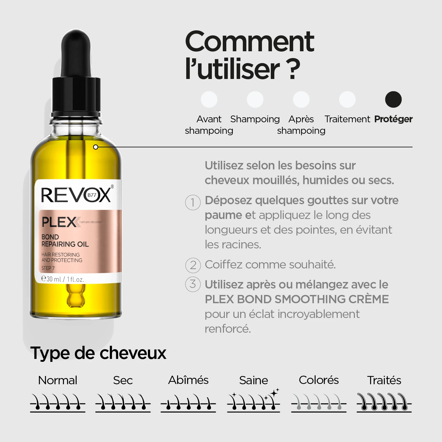 PLEX BOND REPAIRING OIL STEP 7, 30 ml – Image 5