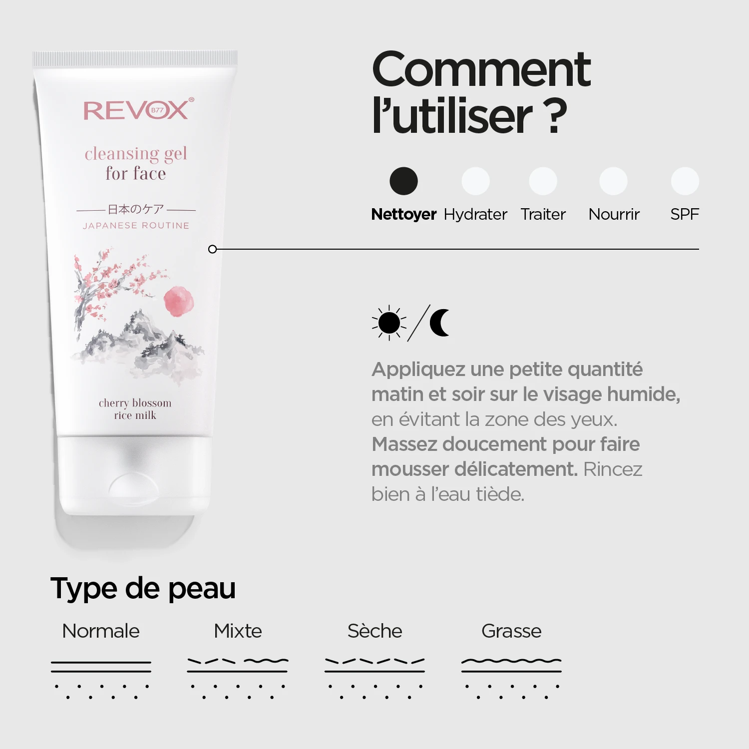 JAPANESE ROUTINE CLEANSING GEL FOR FACE, 150 ml – Image 5