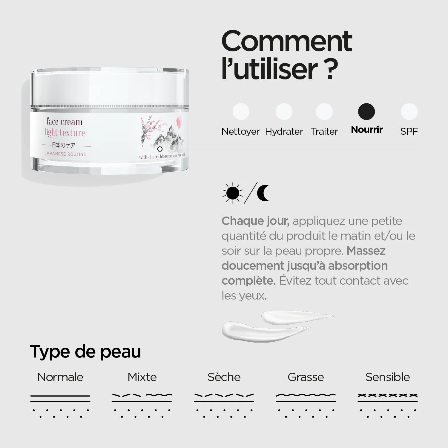 JAPANESE RITUAL Face cream light texture 50ml – Image 6