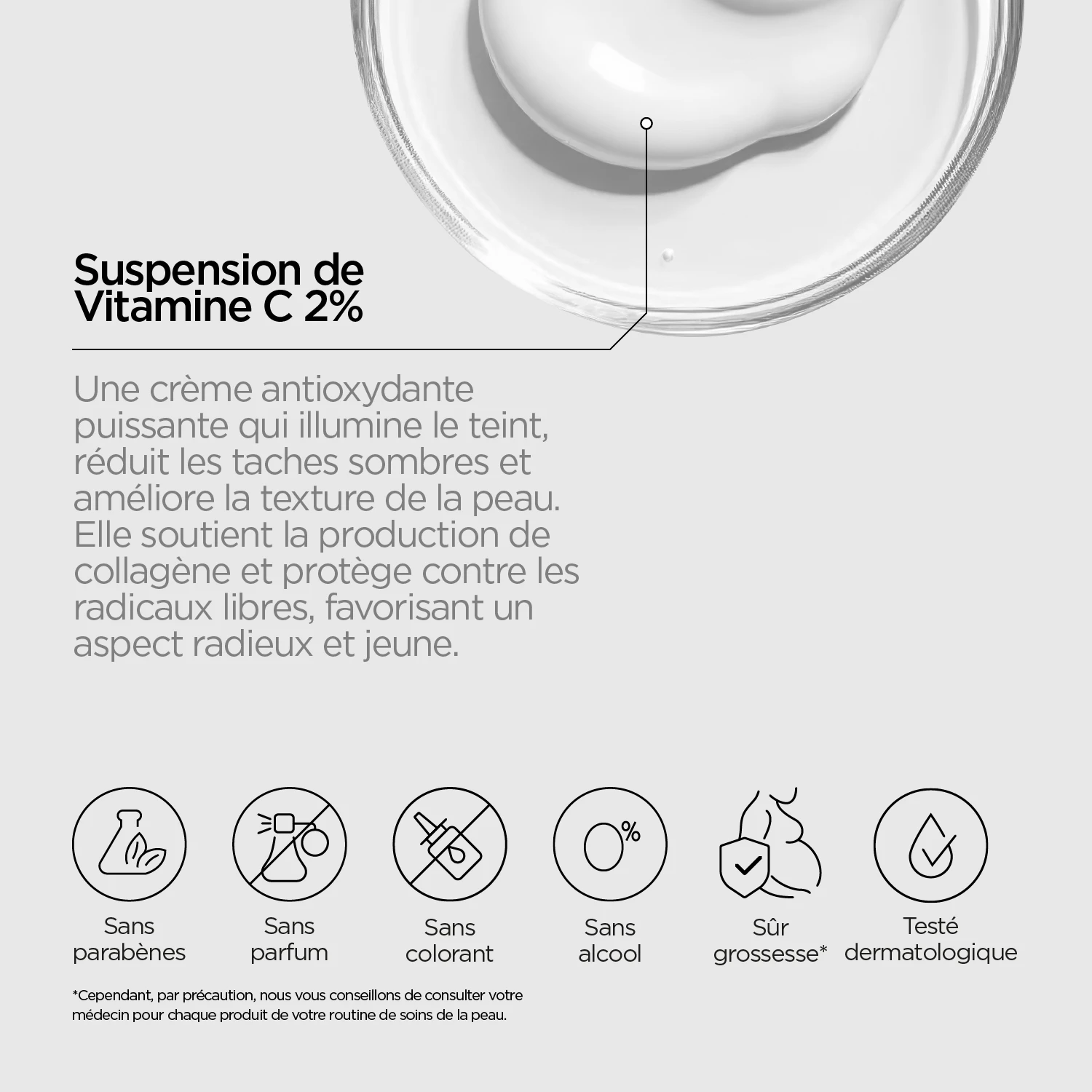 JUST VITAMIN C 2% SUSPENSION ILLUMINATING MOISTURIZER 30 ml – Image 4