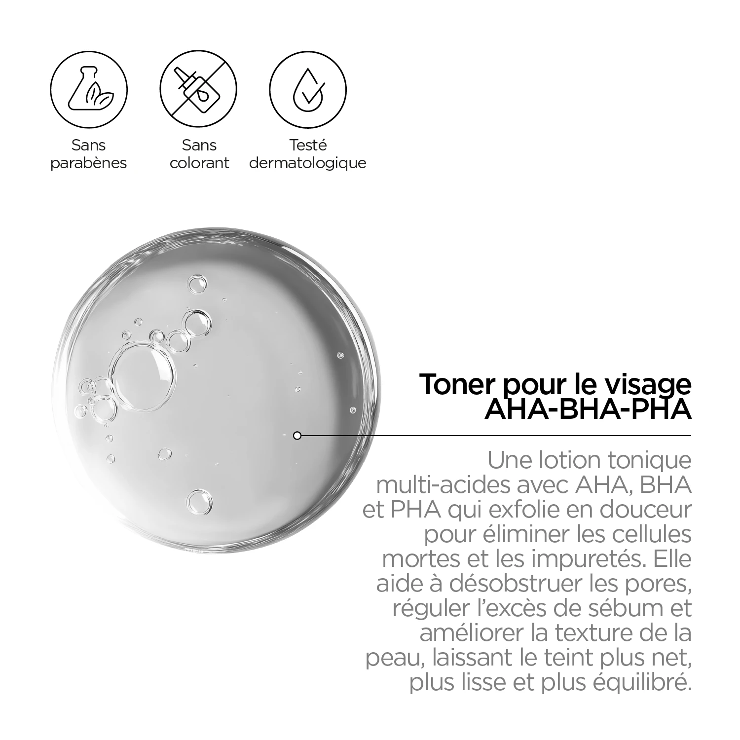 ZITCARE AHA.BHA.PHA. ACTIVE FACE TONER, 250ml – Image 5